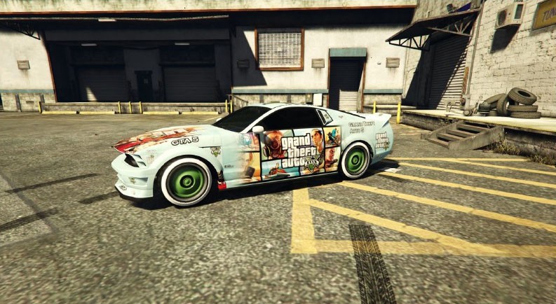 GTA V Custom Texture for Dominator